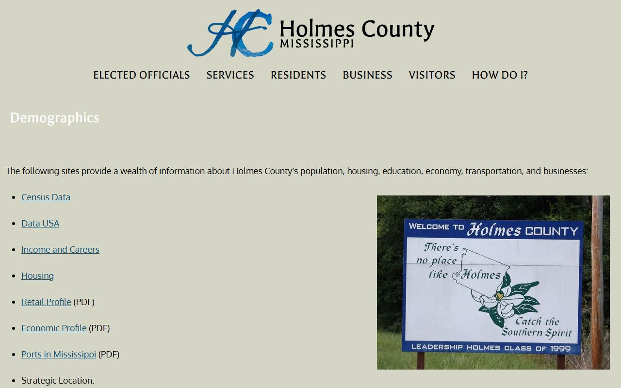 Holmes County demographics behind the volume of court records filed locally